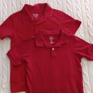 Boys uniform collar shirts S(6)